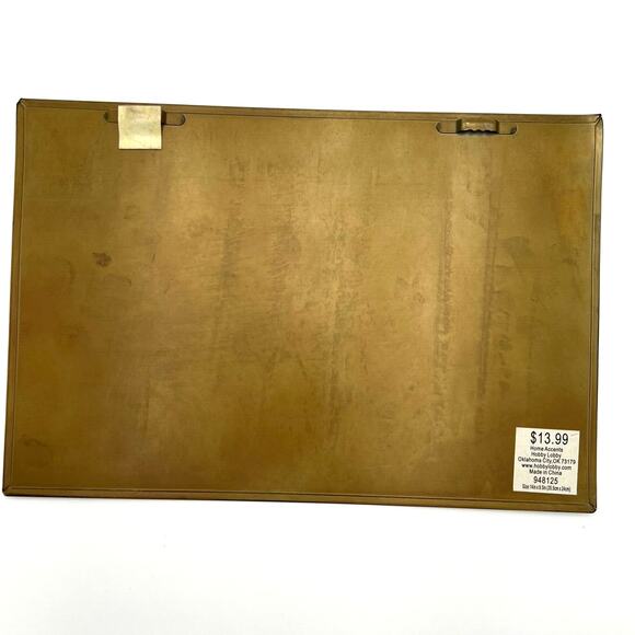 LAUNDRY ROOM wall sign art 9.5x14 Vintage Look Rustic Metal Retro Hobby Lobby - Picture 4 of 4